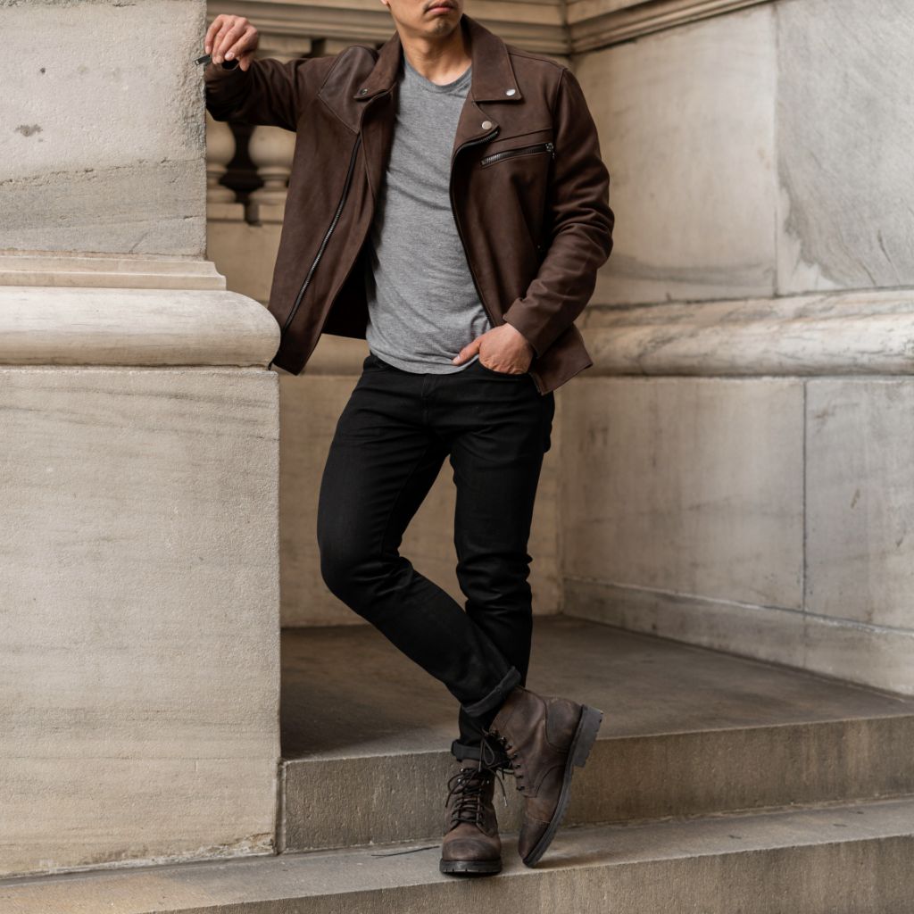 Motorcycle Jacket | Tobacco - Image 3