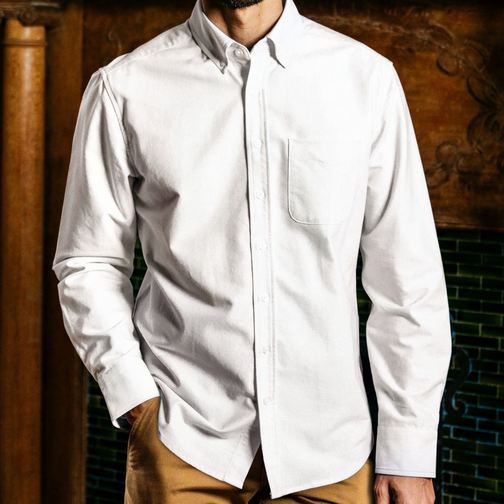 Oxford Shirt | White - Image 5