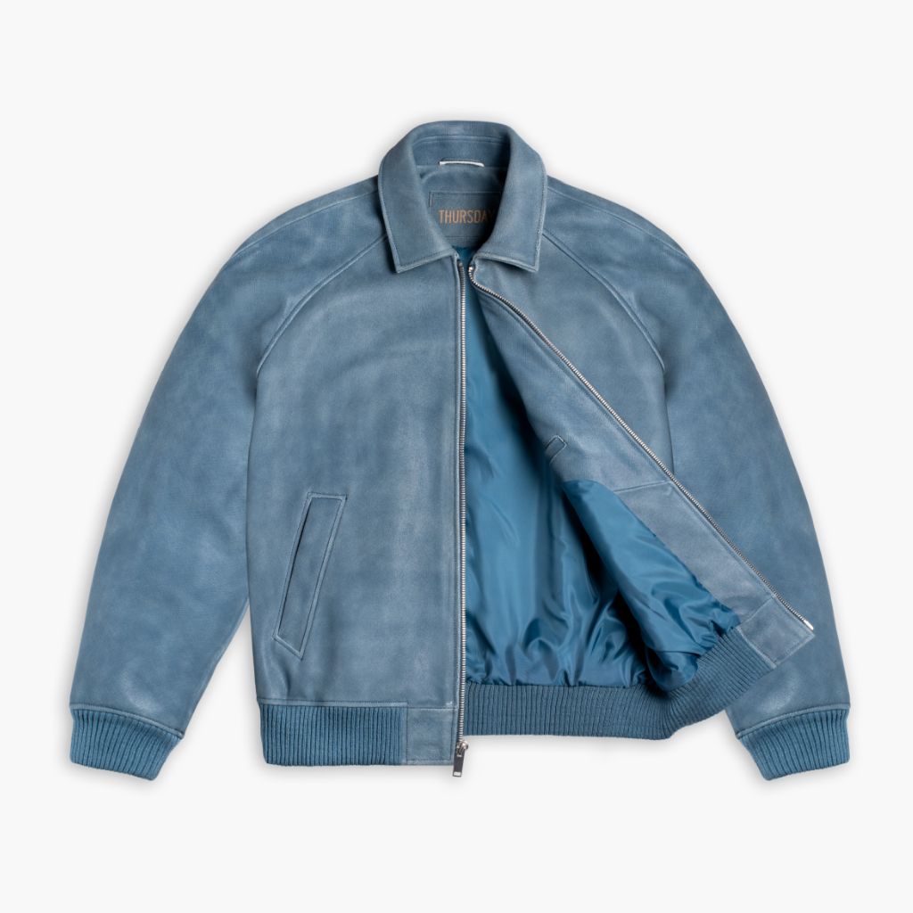 Major League Jacket | Blue Textured - Image 5