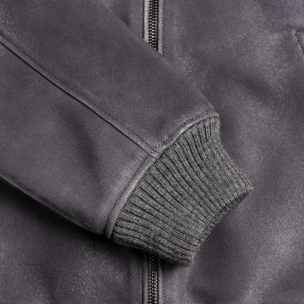 Major League Jacket | Grey Textured - Image 8